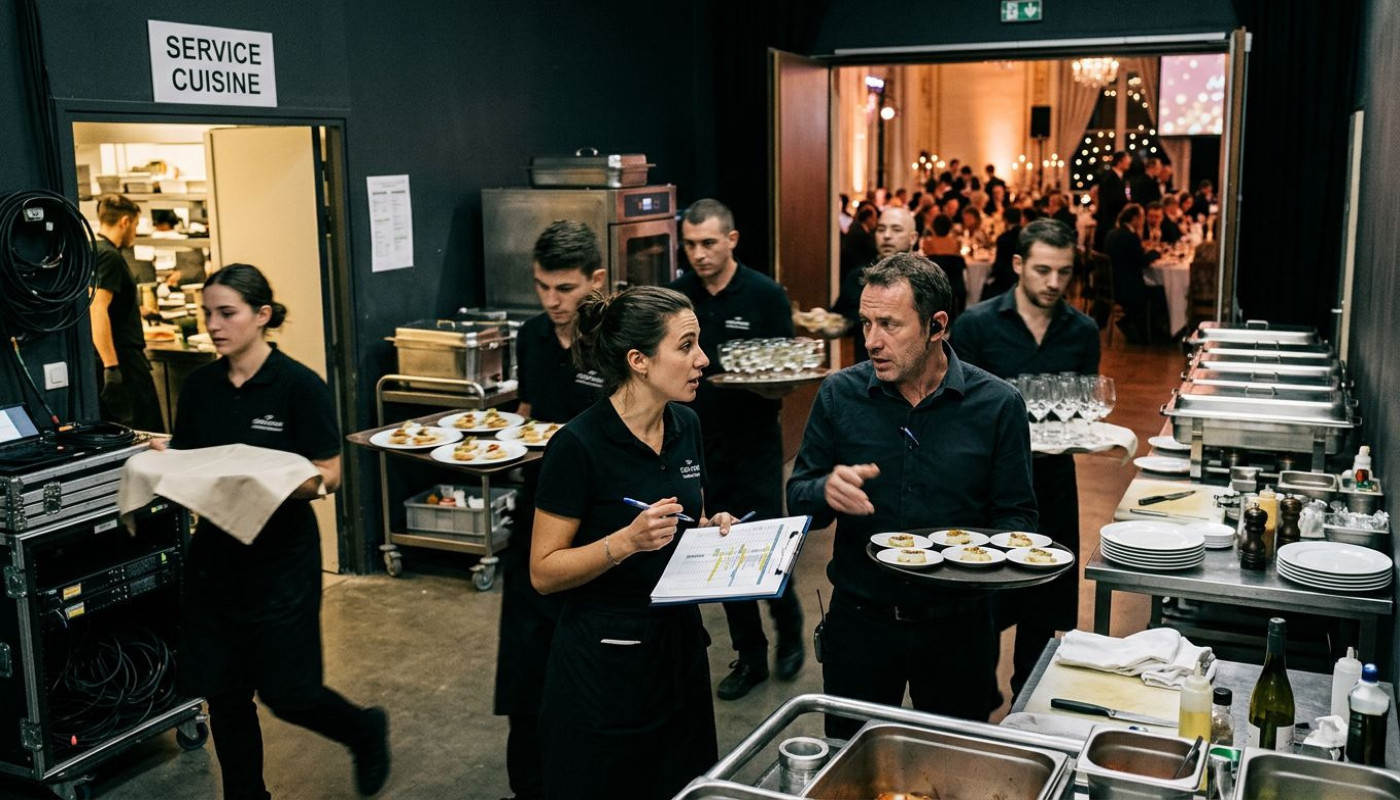 Dans les coulisses des repas d’entreprise : témoignages d’organisateurs débordés